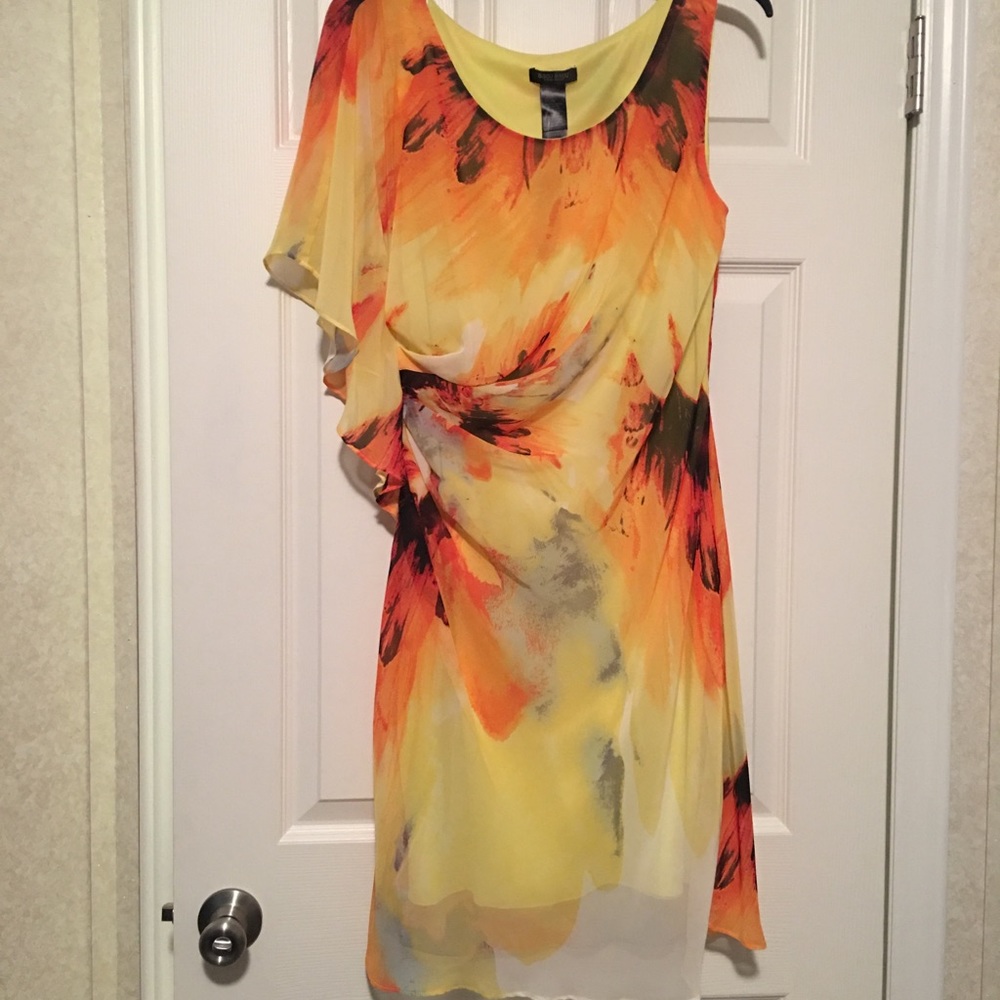 BNWT Yellow Butterfly Dress